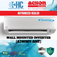 ACSON Wall Mounted 1hp/1.5hp/2hp/2.5hp Standard Inverter A3WMY10/15/20/25BNF ***KLANG VALLEY ONLY***