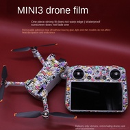 Suitable for Dji Mini 3 Sticker RC 1/RC-N1 Camouflage Film PVC Protective Film Accessories