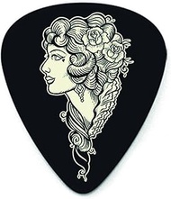 Médiators Jim Dunlop 0.73 mm ADU L17R73 Sachet de 36 Voodoo Queen