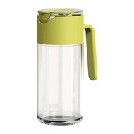 Gravity Glass Oil Bottle Kitchen Home Use Oil Jug Automatic Open Close Seasoning No Oil Drizzle Soy 