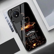 Vivo Y02 Y02T Case - Softcase - Latest Casing - Vivo Y02 Y02T glass softcase (GC13)