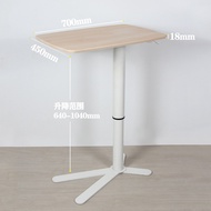 Meja berdiri yang boleh dilaraskan ketinggiannya secara pneumatik, meja komputer pejabat rumah, meja