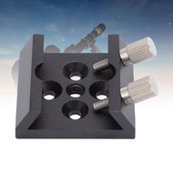 Finder Scope Dovetail Mounting Base  2 Locking Wing Screws Fixing Aluminum Alloy Finderscope Mount B
