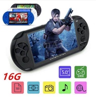 2018 Updated Portable Game Player 5 Inch Large Screen LCD Nostalgic 16G Handheld Retro Game Console 