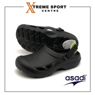 Asadi Clog Shoe | Kasut Clog Asadi Unisex - Black - MJA-1342