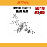 STIHL Chainsaw MS 170 / 180 - Rewind Starter Spare Part / Alat Ganti MS 170 / 180