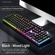 FURYCUBE IP98 Membrane Keyboard Waterproof Gradient Keycaps Mechanical Gaming Keyboard Feel