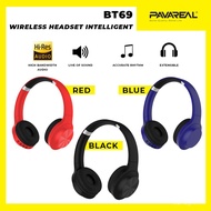 qA0n PAVAREAL PA-BT69 Luxury Over-Ear V5.0+EDR Bluetooth Hi-Fi Wireless Headset Noise Reduction Musi