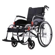 Soma Agile DAF Aluminum Wheelchair With Detachable Flip Back Arm Rest and Swing Away Footrest