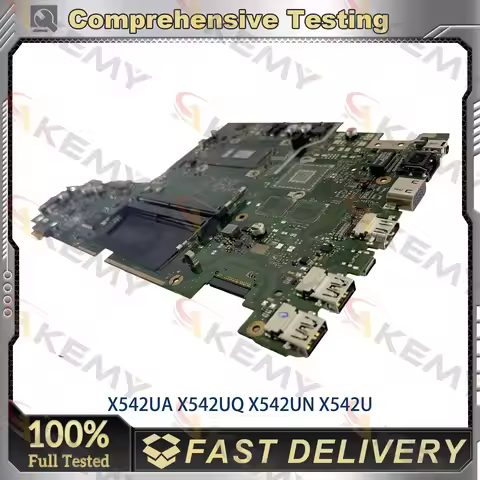 X542UA Laptop Motherboard For ASUS X542UQR X542UN X542U X542UR X542UF X542UQ A580U X542UA Mainboard 