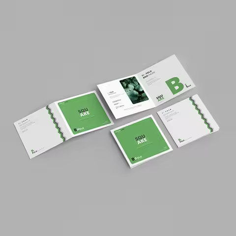 Customized Brochure Custom Logo Business Trifold Flyer Booklet Catalog Brochure Magazine Printing Se