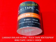 LAKBAN ISOLASI FLEX TAPE ROL HOKI TAPE 10CM X 100CM ORIGINAL BERKUALITAS
