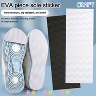 CRAFTML 2Pcs Sole Anti Slip Sticker, Wearable Self Adhesive Shoe Sole Protectors, Portable Repair 10