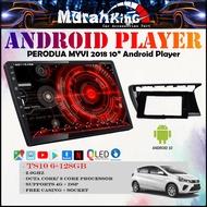 (6RAM 128GB IPS 2.5D SCREEN) Perodua Myvi 2018 10.1" Inch Android 10 Car Android GPS Wifi Bluetooth 