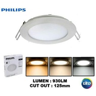 PHILIPS 59522 Marcasite 125mm 12w (Round) / LED Downlight / Ceiling Light