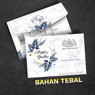 Simple White Wedding Invitation TF9 White