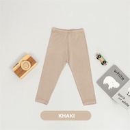 Kids Leggings Kids Leggings Mooi Khaki (3-5 Years) - 5 Years