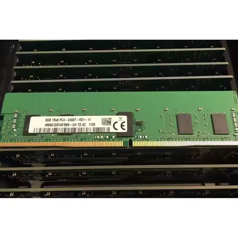 1PCS For SK Hynix RAM 8GB 1RX8 PC4-2400T-RD1-11 HMA81GR7AFR8N-UH Server Memory