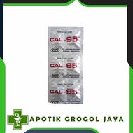 Cal 95 Strip Isi 6 Kaplet Obat Original Lapi Stok Terbatas