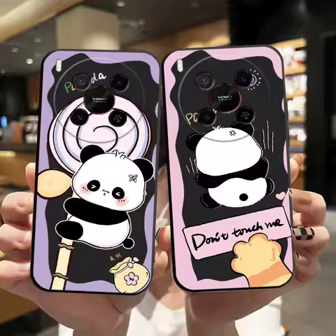 Panda For ZTE Blade V70 Max Nubia V70 Max Phone Case Fashion Silicone Shockproof Cover For ZTE Nubia