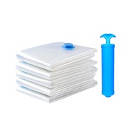 6PCS Vacuum Seal Storage Bags Vacuum Storage Bags Travel Space Saver Bags Vacuum Storage Space Saver Sealer Bags