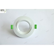 [Zurano] LED 70mm Eyeball Frame for MR16/ GU10 Downlight Casing Frame/ Ceiling Down Light (White) Easy Quick Maintenance