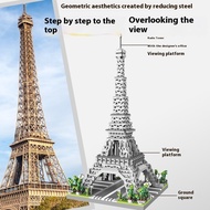 Eiffel Paris Eiffel Tower Lego Building Block Model World Famous Building Small Particles High Diffi