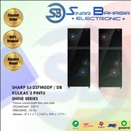 SHARP SJ-237MGDP / DB KULKAS 2 PINTU SHINE (NEW) (Khusus Bandung )