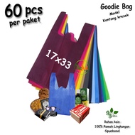 5 Lusin isi 60 pcsTas Kain Spunbond Goodie Bag Jumbo besar Kecil 20x25 25x35 30x40 38x45 Kantong Bel