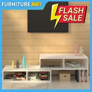 Furniture Mart FLEXIA multipurpose extendable rack / tv cabinet / rak tv / tv cabinet 6ft / rak tv cabinet / tv console