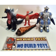 Soft All Kaiju Godzilla Japan Size 7 Inches.mixed Styles From Movies