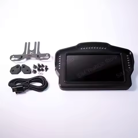 USB Simracing Games 7 inch Dashboard Multi-functional Instrument Speed Display for Simagic FANATEC M