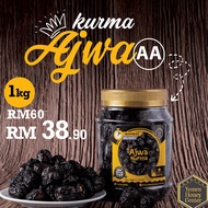 Ajwa Dates - Kurma Madinah 500g - 1kg