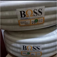 Flexible conduit 32mm length 25 meters brand-boss color-white