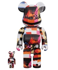 Medicom Toy BEARBRICK Andy Warhol The Last Supper 100% and 400%