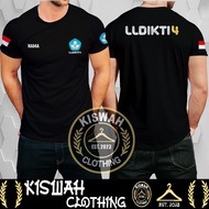 LLDIKTI T-shirt Region 4 Free Your Name DB Distro T-shirt