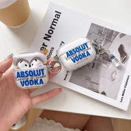 Airpods Pro3 Airpods4 Airpods Pro2 Airpods Pro Airpods3 AirPods2 Creative Vodka Protective Soft Case