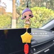 Nyota สติกเกอร์ตกแต่งกระจกมองหลังรถยนต์ แฮนด์เมด ดอกไม้ ปีกนก รูปทรงหัวใจ สติกเกอร์ตกแต่งรถยนต์สุดเท