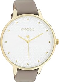 Women's Watch-C11037 Taupe (48 mm), Grey, Normaal, band ring
