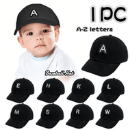 1pc Baby Alphabet Baseball Cap, Stylish And Simple, Suitable For Daily Use By Babies Aged 2 To 3 In 