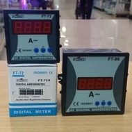 Digital Ampere Meter Ac Fort Ft72 & Ft96 / 72X72 & 96X96