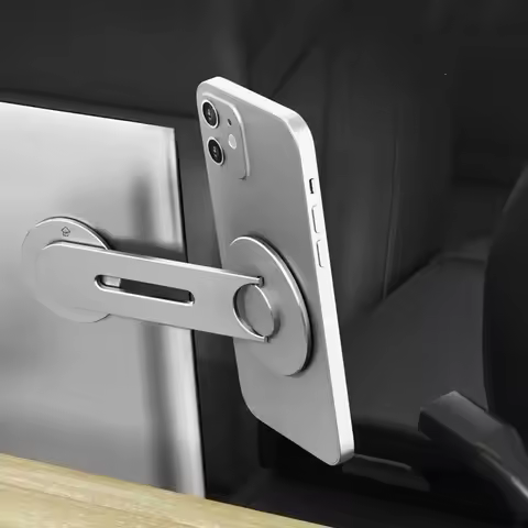 Magnetic Car Phone Holder for Tesla Model 3/Y/X/S for Magsafe IPhone 14 13 12 Metal Expansion Bracke