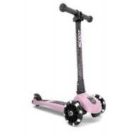 Scoot &amp; Ride - Highwaykick3 三輪平衡滑步車 - 粉紅 | 適合3歲以上兒童 | LED閃光車輪 | 香港行貨 - 粉紅