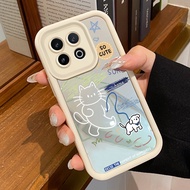 HP Phone Case For IQOO 13 5G Case Softcase Phone Case Kitten Walking Dog Silicone Mirror Beautiful P
