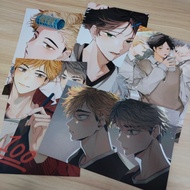 [Ready Stock] Haikyuu Fanart Postcard - Inarizaki