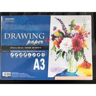 A3 165GSM Drawing Paper 250 Sheets / Kertas Lukisan A3 165Gsm 250 keping