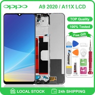 LCD With Frame For OPPO A9 2020 /A5/A31/A11X/A8/REALME C3/5/5i/6i/5S LCD Display Touch Screen Replac