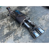 JDM Original Used FGK Fujitsubo Wagolis W Twintip Muffler Exhaust Ekzos Exzos Japan