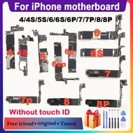 100 Original Unlocked For iphone 6 6s 7 8 Plus 5 5s 4S Motherboard For iphone 6s Plus 7 Plus 8 Logic