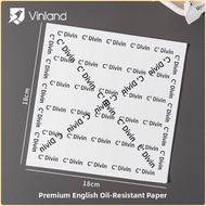 zber | Edible Food Grade Wafer Paper Large Round Size